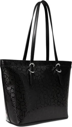 Vista 2 de Calvin Klein Serafina Tote Negro Floral Talla única, Negro Floral