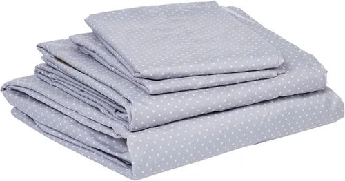Vista 24 de Juego de sábanas extrasuaves de tamaño individual, ropa de cama transpirable y lujosa con correas elásticas integradas para las esquinas, colección