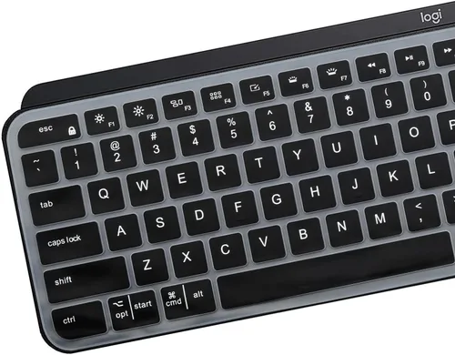 Vista 3 de Funda para teclado Logitech MX Keys S/MX Keys S Combo Teclado inalámbrico /Logitech MX Keys Teclado inalámbrico avanzado/Teclado Logitech Craft Negro