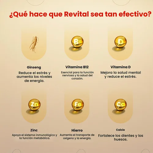 Vista 5 de Revital - 60 Cápsulas