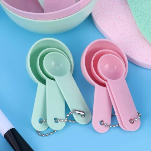 Vista 3 de FOMIYES Aplicador de 2 hidratantes Espátula cosmética Máscaras faciales Cuchara de silicona Espátula Máscaras Palitos de Mezcla Máscaras Crema Stick
