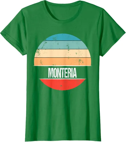 Vista 25 de Camiseta Montería Colombia City Trip, Negro