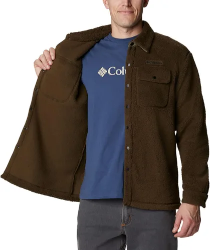 Vista 5 de Columbia Chaqueta tipo camisa Sherpa Rugged Ridge para hombre