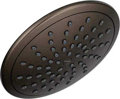 Vista 11 de Moen 6345EPBG Eco-Performance - Cabezal fijo de ducha tipo lluvia de 8 pulgadas, 1.75 GPM, oro cepillado
