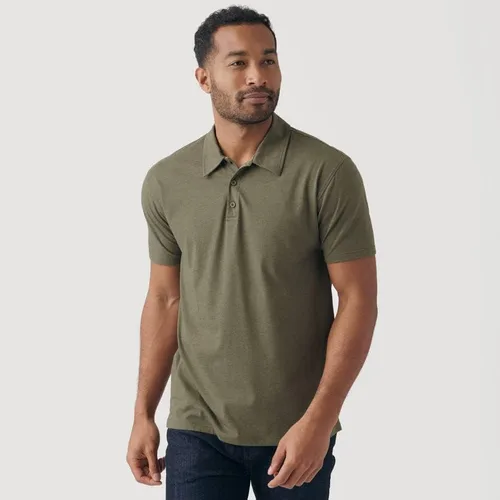 Vista 2 de True Classic Camisas polo para hombre, camisas de golf ajustadas de primera calidad para hombres y hombres, camisas polo de manga corta