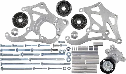 Vista 2 de LSA Supercharger High Mount A/C Sanden 7176 Kit de soporte de compresor CTS-V ZL1 SD7