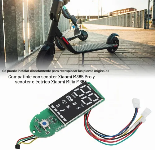 Vista 3 de Alomejor Piezas de scooter eléctrico, ajuste de precisión mejorado, cubierta de interruptor de scooter, placa de circuito de repuesto para viajes