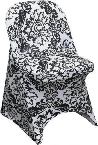 Vista 19 de YOUR CHAIR COVERS - Funda para silla plegable de elastano elástica, color negro
