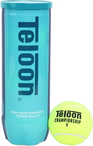 Vista 14 de Teloon Pelotas de Tenis para Campeonato - Extra Resistente - Pelotas de Tenis Presurizadas de Fieltro de Resistencia Regular