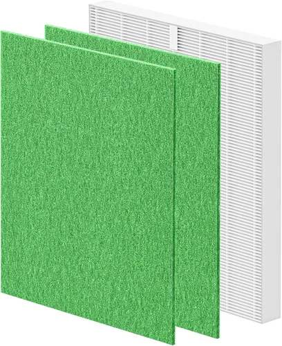 Vista 11 de AP-1512HH Juego de filtros de repuesto para purificadores de aire Coway Airmega AP-1512HH y 200M, 1 filtro HEPA y 2 prefiltros de carbono