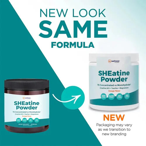 Vista 3 de Reignite Wellness by JJ Virgin SHEatine Powder Creatina Trifecta para un envejecimiento potente Creatina HCL, taurina y glicinato de magnesio