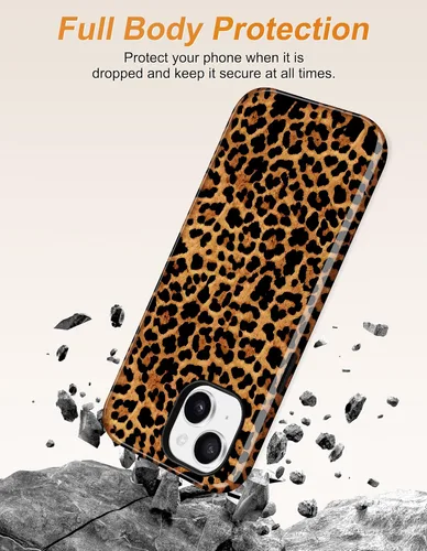 Vista 244 de Jusy Funda compatible con MagSafe con estampado de caparazón de tortuga marrón para iPhone 7/8/SE, cubierta protectora de TPU suave magnética