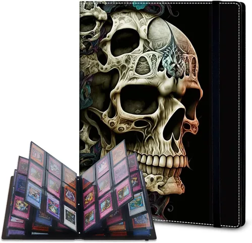 Vista 9 de Rossy Carpeta de tarjetas con 4 bolsillos, carpeta de tarjetas intercambiables, álbum de colección de tarjetas, para 160 tarjetas, carpeta