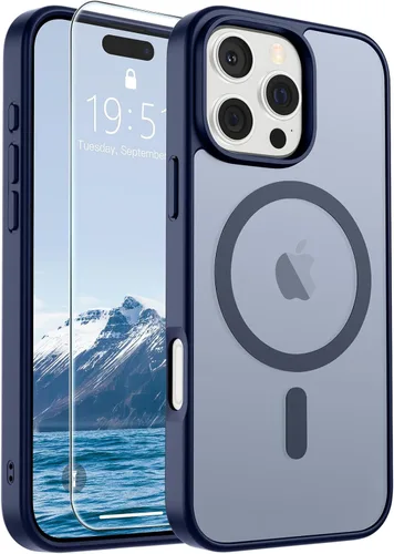Vista 109 de SUPFINE Funda magnética para iPhone SE 2022 (3ª)/2020 (2ª), iPhone 8 (compatible con MagSafe) (protección contra caídas de grado militar), funda