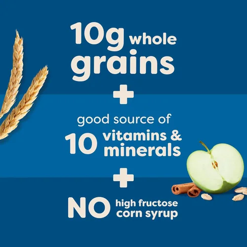 Vista 8 de Barras de Cereales Kellogg 's Nutri-grain (paquete grande manzana, canela, 16 cajas, juego de 3)