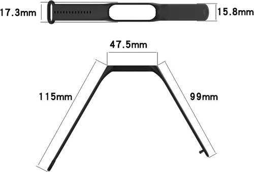 Vista 3 de LeongLzt Correa de repuesto para Xiaomi Mi Band 7/6/5 Mi Band 7, correas para Xiaomi 7/6/5 Band para mujeres y hombres