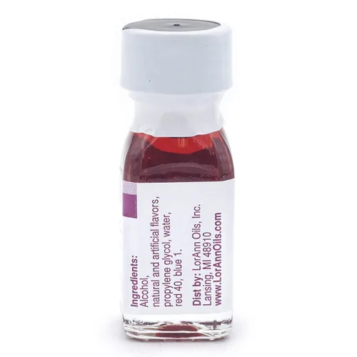 Vista 6 de LorAnn Cherry SS Flavor, 1 botella de dram (0.0125 fl oz - 0.1 fl oz - 1 cucharadita)