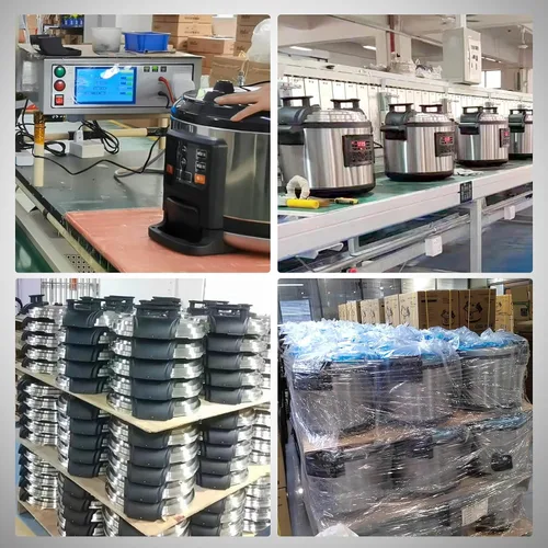 Vista 7 de Kolice Olla a presión comercial de 220 voltios y 33 L, olla a presión de 220 voltios con olla interior antiadherente, 33L (35 cuartos de galón)