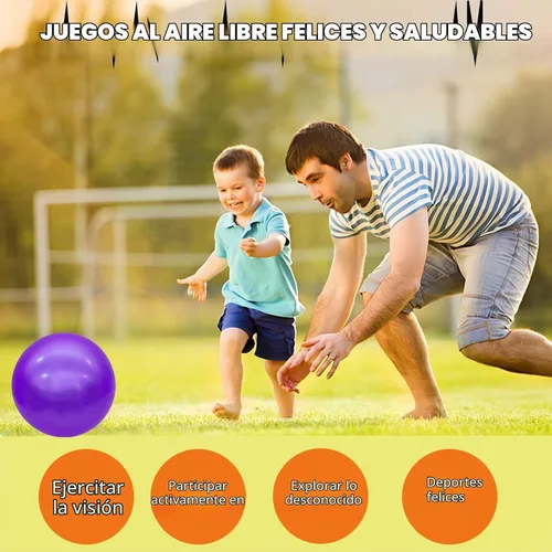 Vista 7 de 12 bolas inflables para niños, 9 pulgadas