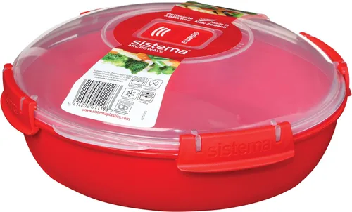 Vista 10 de Sistema Microwave Collection - Tazón redondo, 30.4 oz./0.9 L, rojo
