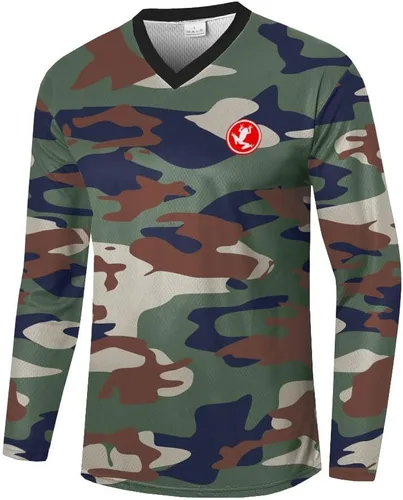 Vista 45 de UGLY FROG Powersports-Jerseys Camisa de descenso para hombre, ropa de verano, gran