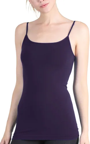 Vista 4 de NIKIBIKI Camisola básica sin costuras para mujer, fabricada en Estados Unidos, talla única