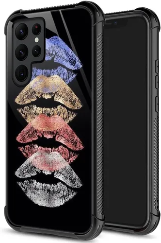 Vista 65 de ZHEGAILIAN Funda para Samsung Galaxy S23 Ultra, protección de grado militar, esquinas a prueba de golpes, funda antiarañazos para Samsung Galaxy S23