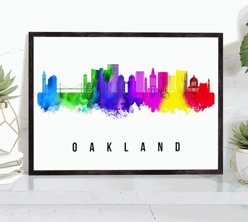 Vista 32 de Generic Póster de Albuquerque Skyline New Mexico, 12 x 18 pulgadas, perfecto para sala de estar, dormitorio, oficina