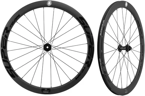 Vista 3 de SUPERTEAM Freno de disco de rueda de carbono 45C-25 Clincher