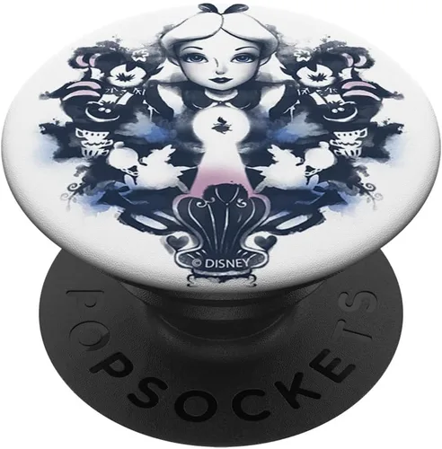 Vista 6 de Disney Alicia en el país de las maravillas Alice Rorschach Retrato PopSockets MagSafe PopGrip para iPhone