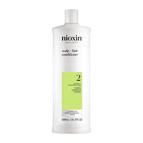 Vista 12 de Nioxin System 2 - Acondicionador de cuero cabelludo + engrosamiento del cabello para cabello natural con adelgazamiento progresado Aumenta