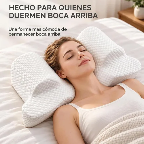 Vista 2 de AM AEROMAX Almohada de entrenamiento para el sueño de la espalda de espuma
