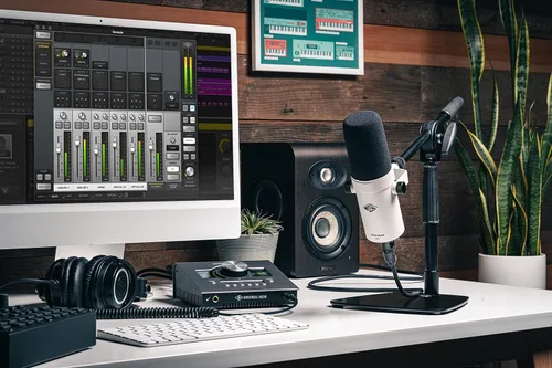 Vista 2 de Universal Audio SD-1 Micrófono Dinámico Estándar, Blanco