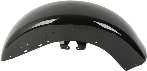 Vista 5 de TCT-MOTORPARTS Guardabarros delantero negro vívido para Harley Tri Electra Glide Ultra Limited FLHTCU FLHTCUL FLHTK FLHTKL Road King 2014-2023