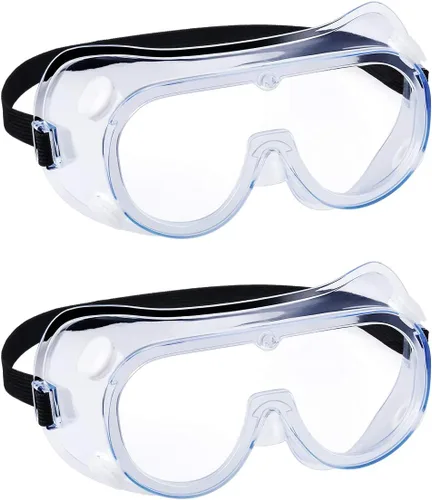 Vista 9 de 1 paquete de gafas de seguridad antivaho, gafas de seguridad protectoras, protección para los ojos