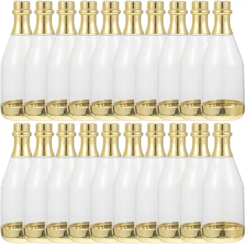 Vista 9 de Gadpiparty 40 cajas de dulces para botellas pequeñas, recuerdo de fiesta, contenedor para botellas, recipientes de chocolate para bodas, regalos