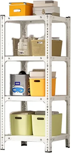 Vista 10 de Shelves Heavy Duty Garage Storage Shelving Heavy Duty Storage Shelves Hold 5000LBS 4-Tier Adjustable Metal Shelving Unit Basement Storage Rack