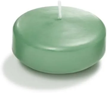 Vista 103 de yummi Caja de 120 velas flotantes marfil de 1.75