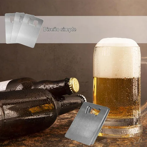 Vista 5 de 50 unidades de acero inoxidable para tarjetas de crédito