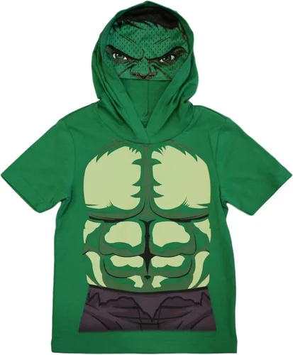 Vista 11 de Marvel Camiseta con capucha de los Vengadores para niños y niños pequeños Negro