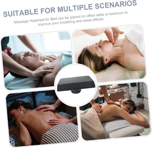 Vista 8 de Balacoo 1 juego de almohada de masaje para cama de salón almohada de spa cojín de descanso de cabeza cojín de masaje almohada de masaje almohada