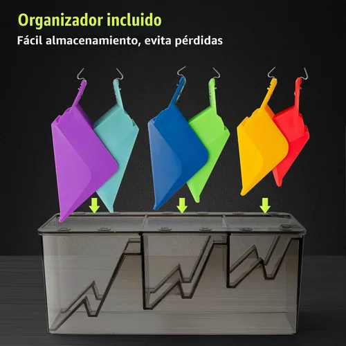 Vista 5 de Juego de protectores cortapelos extralargos compatibles con Andis Master, Oster Fast Feed, Andis AAC-1, GC, LCL, ML, PM-1, PM-2, PM-4, RCAC, RS-1