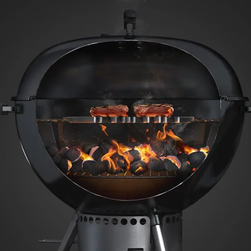 Vista 8 de Rejilla con bisagras para barbacoa gourmet Weber