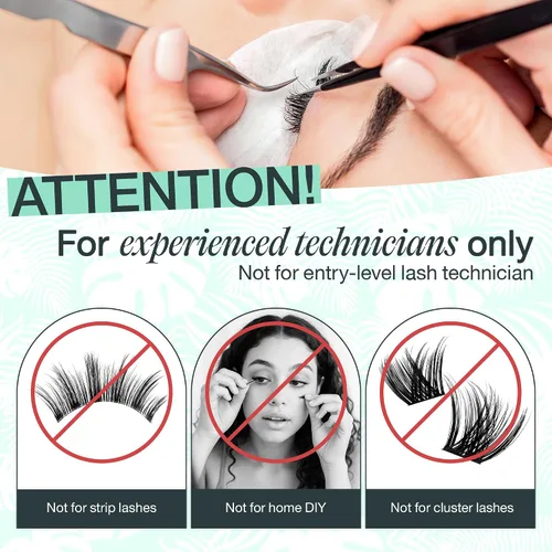 Vista 7 de LASHVIEW - Pegamento para extensiones de pestañas, 0.3 seg de secado rápido, permanencia de 6-8 semanas, adhesivo negro profesional, pegamento