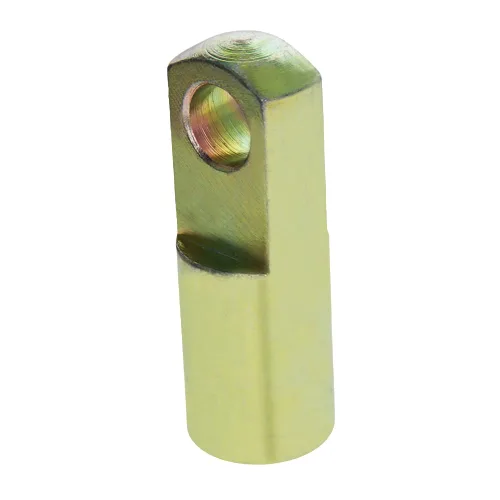 Vista 5 de Jutagoss 2pcs cilindro de aire Rod, extremo de horquilla 2.441 in longitud M12x1.25 rosca hembra Y conector