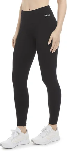 Vista 5 de Juicy Couture Leggings esenciales de algodón de cintura alta para mujer