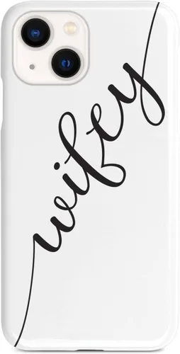 Vista 12 de Inspired Cases - Compatible con iPhone Xs Max - Funda protectora con textura 3D para Apple iPhone Xs Max - Esposo y esposa - Wifey