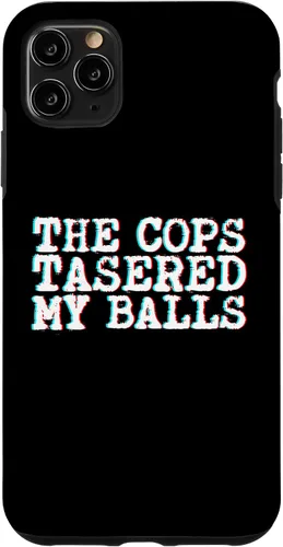 Vista 4 de Funda eléctrica para iPhone 12 mini The Cops Tasered My Balls