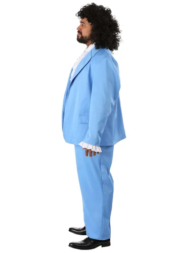 Vista 3 de Disfraz Randy Watson talla grande para hombre de Coming to America Multicolor
