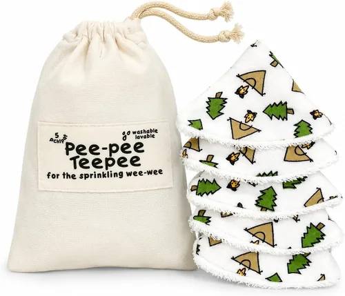 Vista 4 de Beba Bean Pee-Pee Teepee Rubber Ducky Blue - Bolsa de lavandería, PT3095